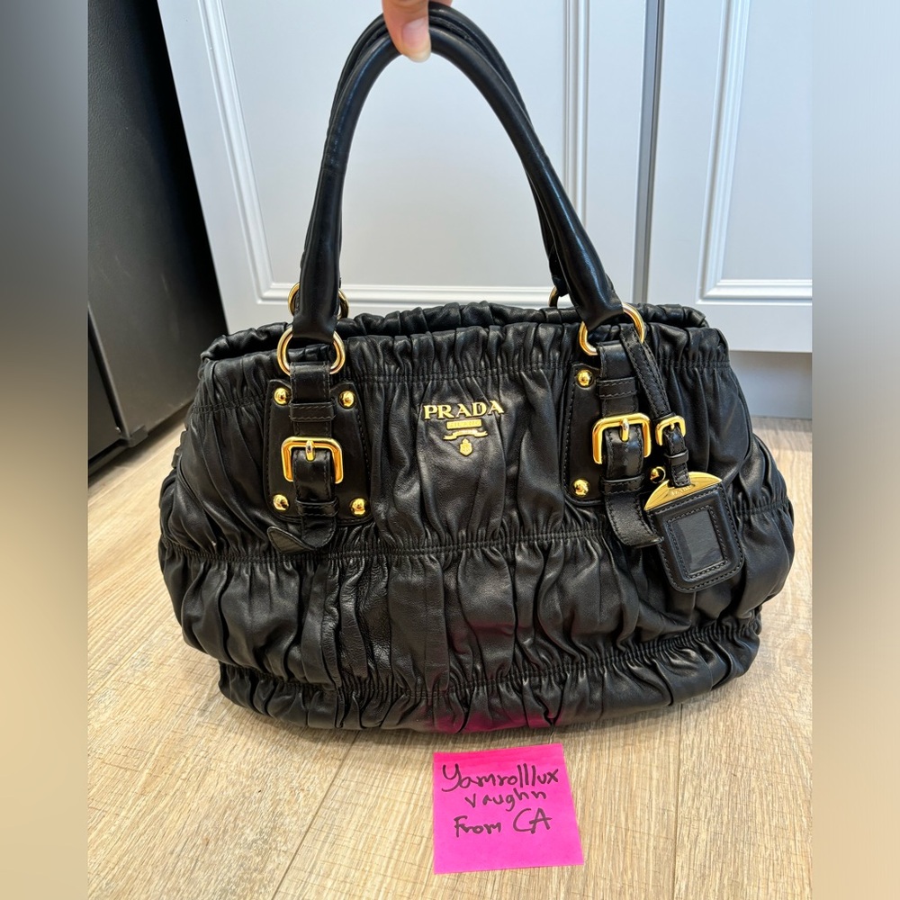 Authentic Prada Nappa Gaufre